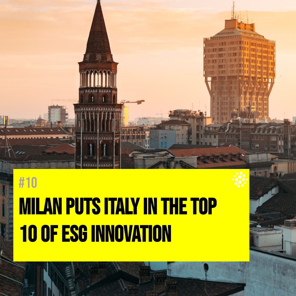 Milan in the Future City ESG Innovation Index