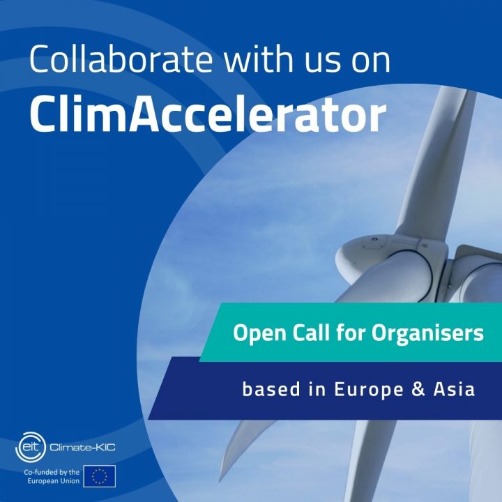Collaborate on Climate Innovation: The EIT Climate-KIC ClimAccelerator